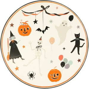 8 platos de Halloween