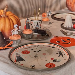 8 platos de Halloween. n2