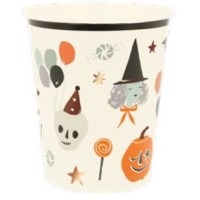 Contiene : 1 x 8 tazas de Halloween