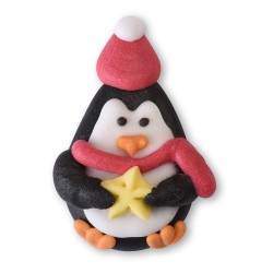 6 figuritas de Navidad 2D (4 cm) - Azcar. n2