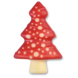 4 rboles de Navidad (5, 2 cm) - Chocolate blanco. n3