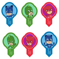 6 pastillas PJ Masks Azyme