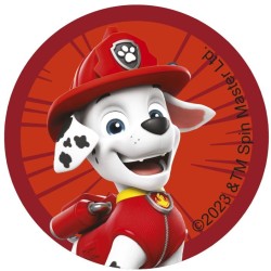 12 pegatinas de galletas Paw Patrol (5, 8 cm) - Azcar. n2