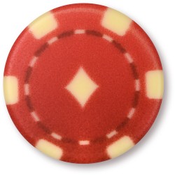 8 Fichas de Casino (3, 8 cm) - Chocolate Blanco. n5