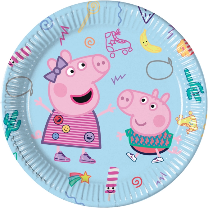8 platos divertidos Peppa Pig 