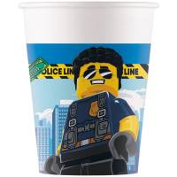 Contiene : 1 x 8 vasos Lego City