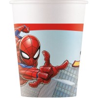 8 copas de Spiderman Crime Fighter