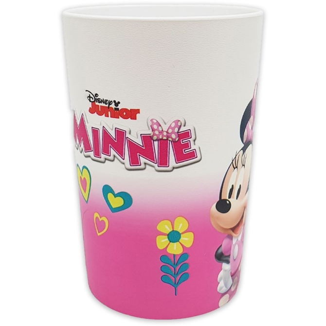 2 Vasos Reutilizables Minnie Junior (23 cl) - Polipropileno 