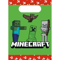 4 bolsas de regalo de Minecraft