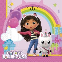 20 servilletas - Gabby's Dollhouse