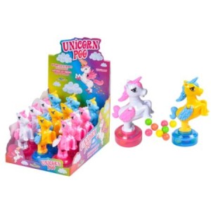 Dispensador de caramelos Unicorn Poo