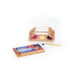 Kit de maquillaje de 3 colores orgnico Ninja & Super Hero. n1