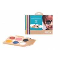 Kit de maquillaje de 6 colores del arcoris