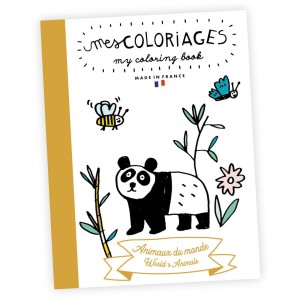 Pequeo libro para colorear - Animales del mundo