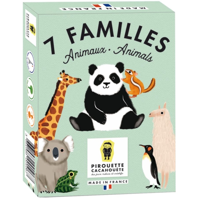 Juego de 7 Familias - Animales 