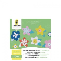 Kit Creativo - 6 Coronas de Flores. n4