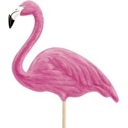 6 palillos Maxi Flamingo. n1