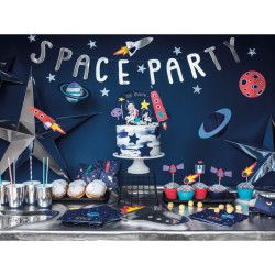 6 platos Espacio Party. n4