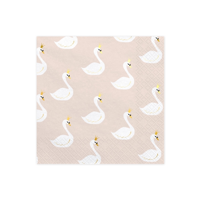 20 Servilletas - Cisne 