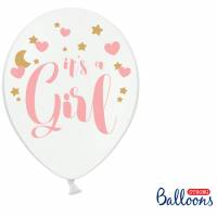 6 Globos  It's a Girl