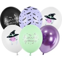 Ramo 6 Globos - Bruja Hocus Pocus