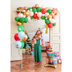 Ramo 6 Globos - Pap Noel. n1