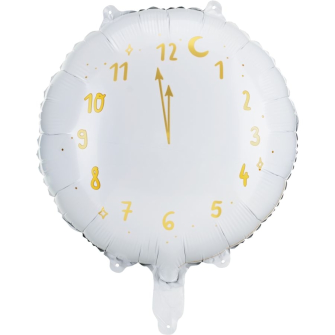 Globo Mylar Reloj - 45 cm 