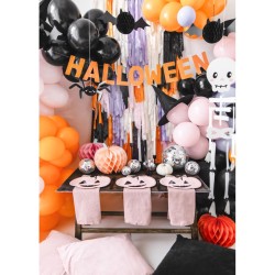 Banderola de Halloween Naranja - 2, 5 m. n4