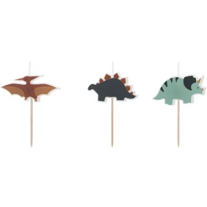 3 Velas Dino Triceratops