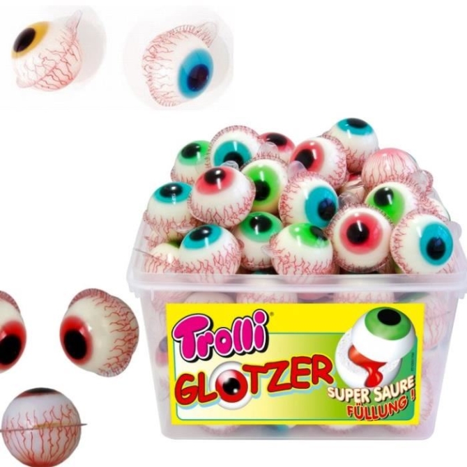 caramelo de ojos de sangre Glotzer 