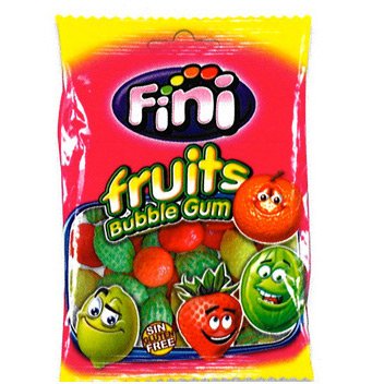 Bolsa Chicle Frutas - 100 g 