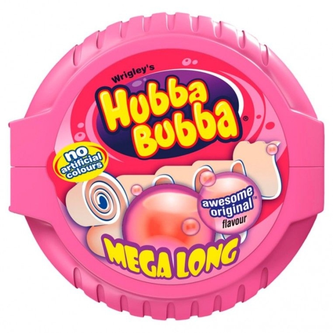 Hubba-Bubba Fruta Mega Larga Fantasa - 56g 