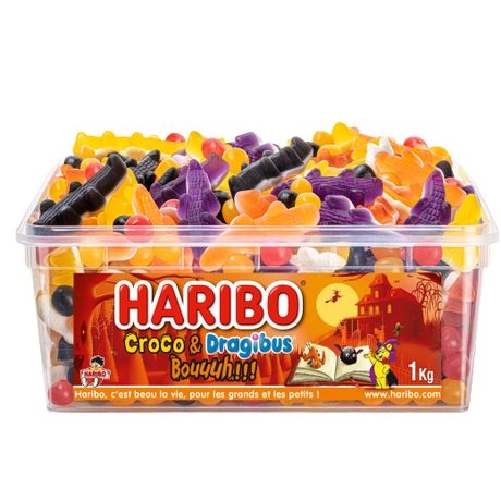 1 Box de Caramelos Haribo Cocodrilo / Dragibouuuh (1kg) 