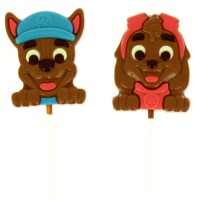 1 Piruleta Paw Patrol 30g - Chocolate