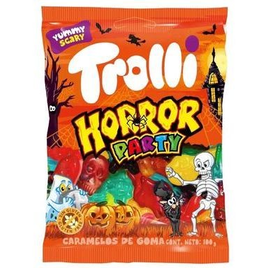 Bolsa de fiesta de terror Trolli - 100g 