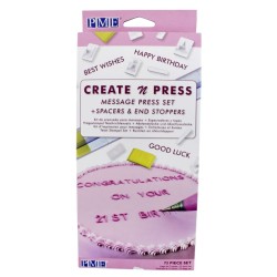 Kit de impresin de mensajes Create N Press. n10