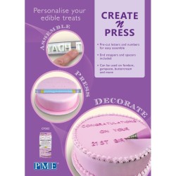 Kit de impresin de mensajes Create N Press. n11