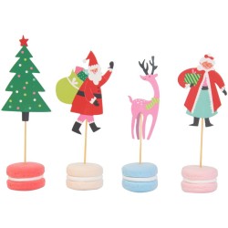 Kit de 24 moldes y decoraciones para cupcakes - Taller de Pap Noel. n2