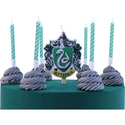 Set de 7 velas Harry Potter - Slytherin. n1