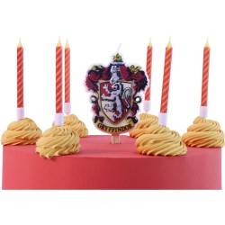 Set de 7 velas Harry Potter - Gryffindor. n1