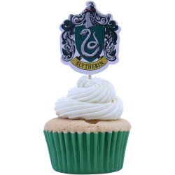 15 adornos para tartas de Harry Potter - Escudo de Hogwarts. n6