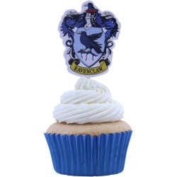 15 adornos para tartas de Harry Potter - Escudo de Hogwarts. n7