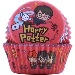 30 cajas para cupcakes de Harry Potter