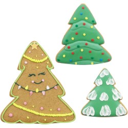 Set de 3 Cortadores de Galletas - Arboles de Navidad. n4