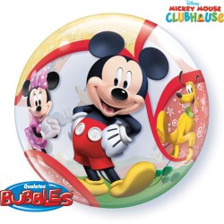 Globo plano burbuja Mickey y amigos. n1
