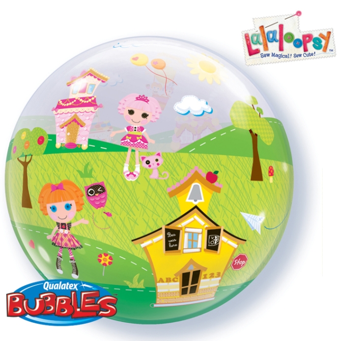 Globo Bubbles plano Lalaloopsy 