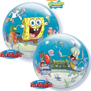 Bubble Flat Ball Bob Esponja Pantalones Cuadrados