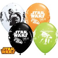 6 globos de Star Wars