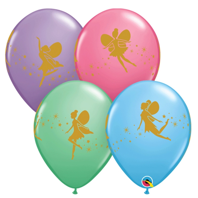 25 globos de hadas brillantes 