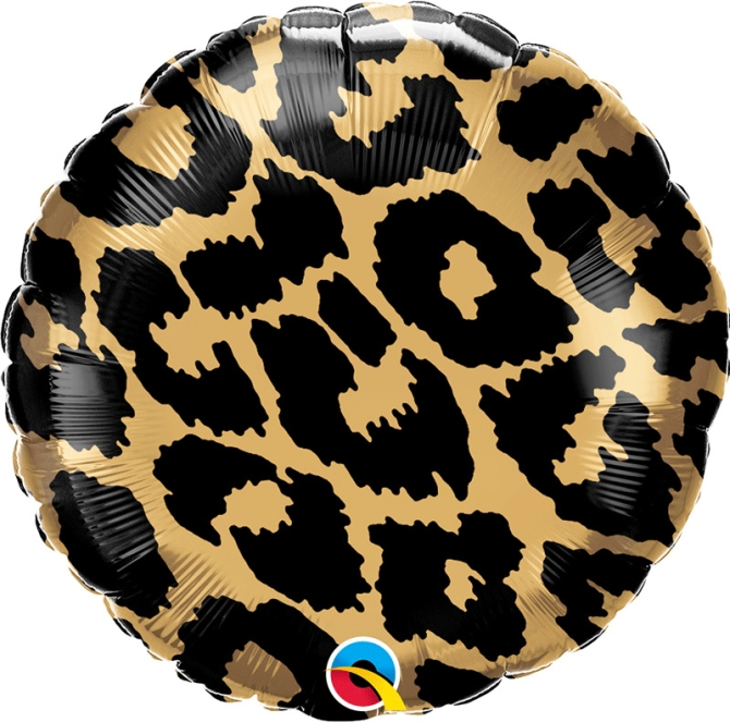 Globo Plano Leopardo 